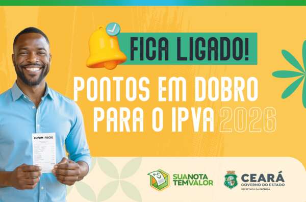 Sua Nota Tem Valor: Último mês de acúmulo de pontos para IPVA 2026 terá pontos em dobro para 5 segmentos