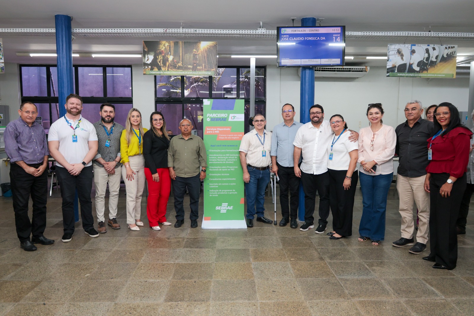 Parceiro Sebrae: Unidade IDT/Sine em Fortaleza inicia atendimentos a empreendedores