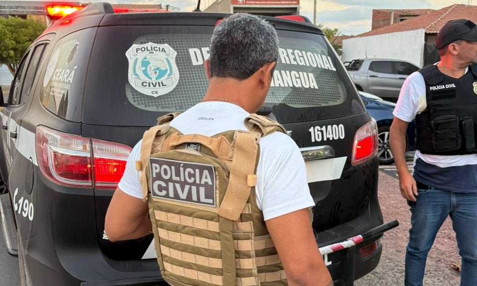 Ação conjunta da PCCE e da PMCE resulta na prisão de suspeito de integrar grupo criminoso em Tianguá