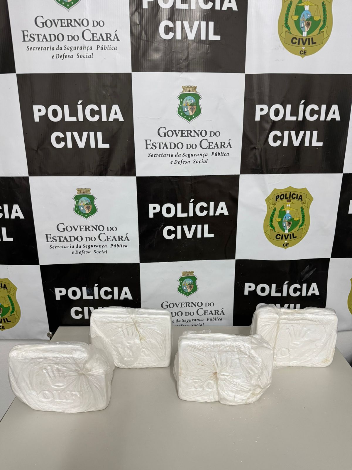 Polícia Civil prende mulher com quase quatro quilos de drogas em Nova Olinda