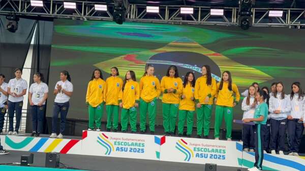 Atletas cearenses conquistam três medalhas de ouro nos jogos Sul-Americanos Escolares