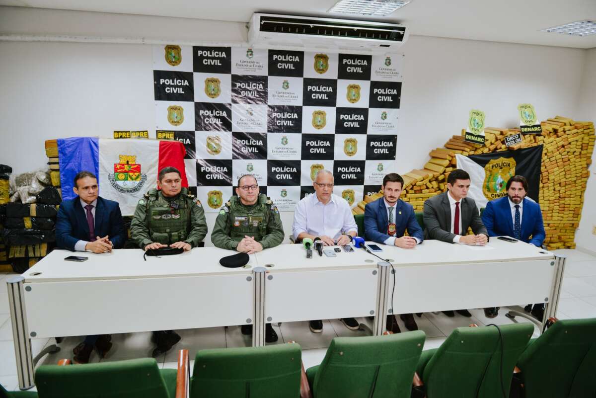 PCCE e PMCE apreendem cerca de 2,5 toneladas de drogas em ações em Pindoretama