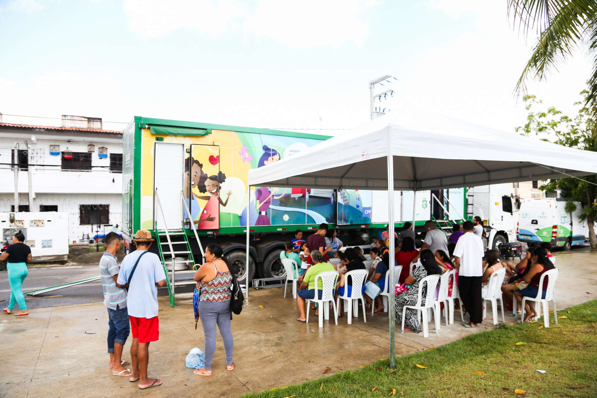 Cinco municípios do Ceará recebem os serviços do Caminhão do Cidadão na próxima semana