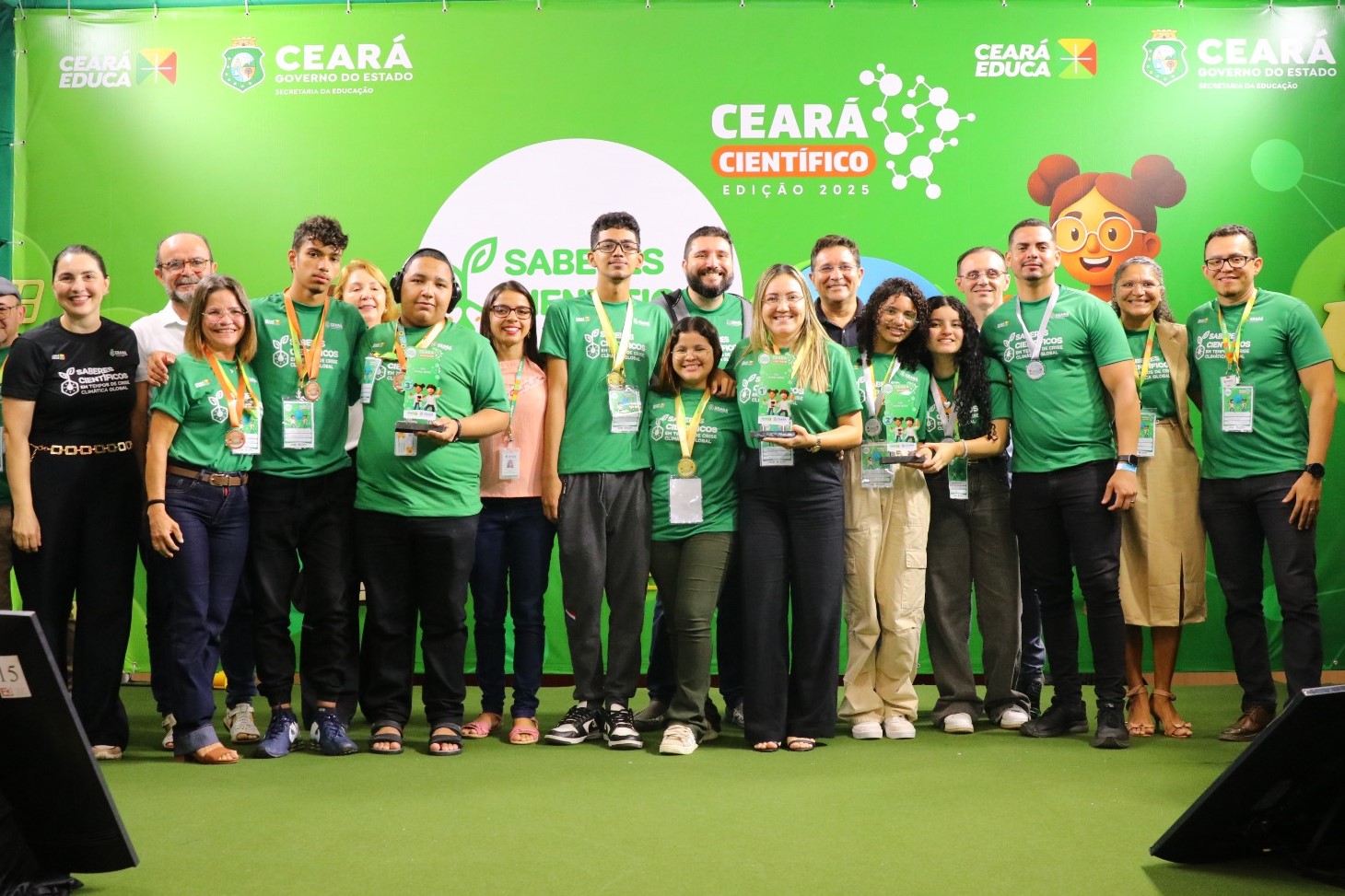 Ceará Científico 2025: produções vencedoras são premiadas