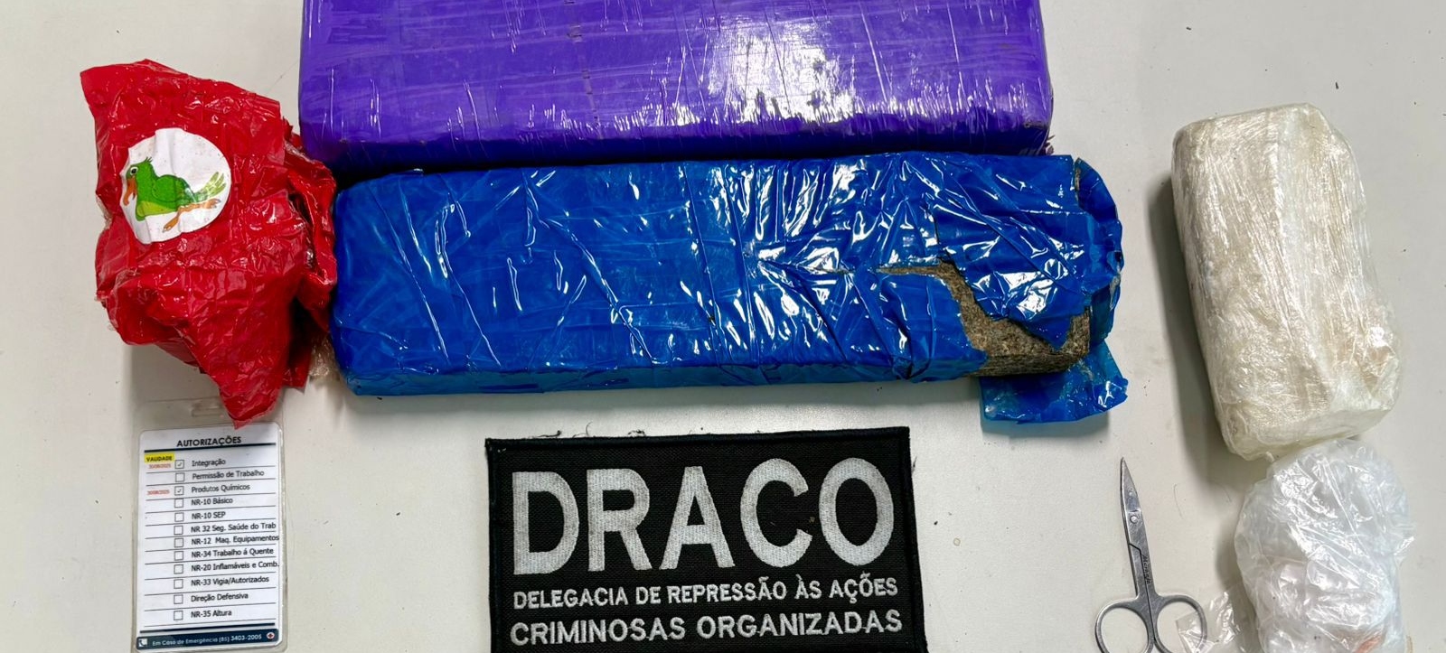 PCCE prende em flagrante homem com mais de 2 kg de drogas em São Gonçalo do Amarante