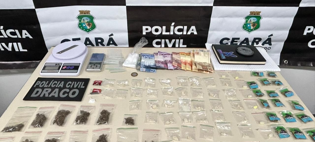 Polícia Civil prende suspeito de agir em “delivery do tráfico” em Sobral