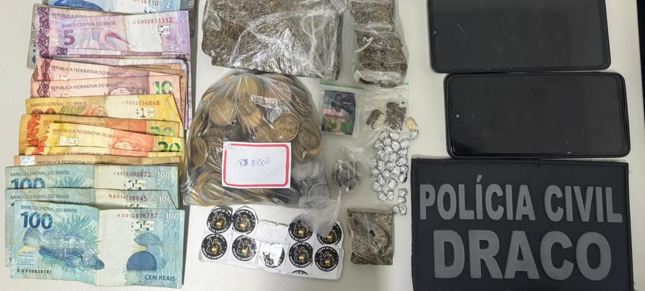 Polícia Civil captura cinco suspeitos de integrar grupo criminoso e tráfico de drogas em Sobral