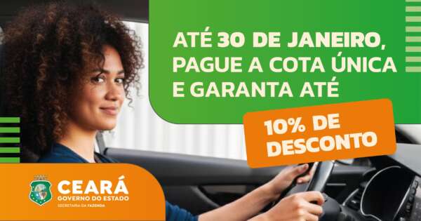 IPVA 2026: cota única vence na sexta-feira (30)