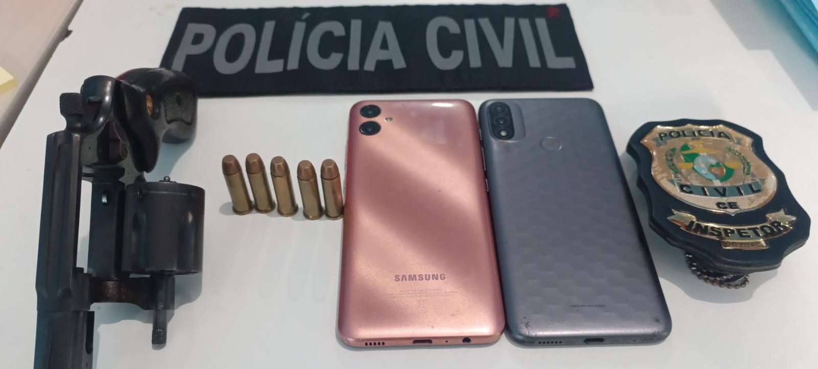 Durante operação, PCCE prende homem em posse de arma e munições em Quiterianópolis