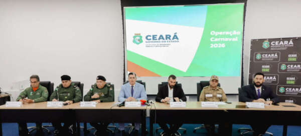 “Operação Carnaval 2026”: 9.380 agentes de Segurança Pública do Ceará atuarão diariamente durante o feriadão