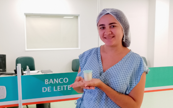 Doação de leite humano precisa de reforço antes do Carnaval; HUC tem equipe para acolher doadoras