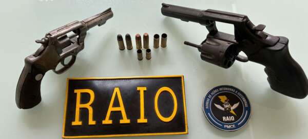 Homem é preso com armas e munições pela Polícia Militar em Umirim
