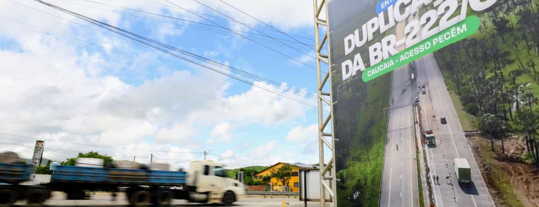 União e Governo do Ceará inauguram duplicação da BR-222 e vistoriam obras da BR-116