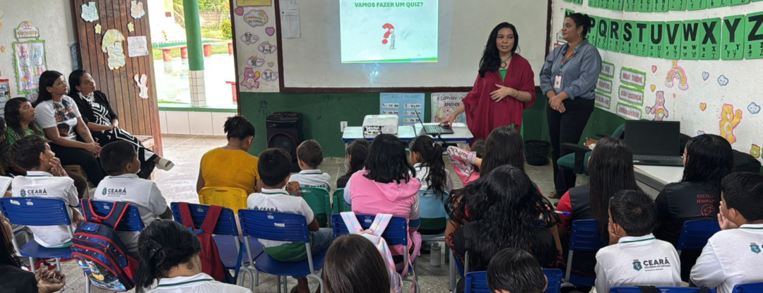 CGE leva palestra “Caminhos da Cidadania” a escola indígena e fortalece participação social no Ceará