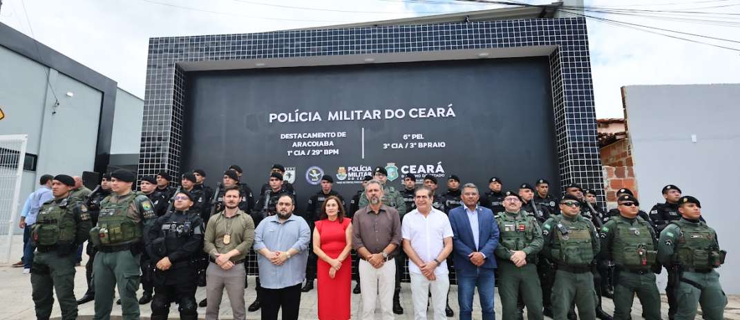 Aracoiaba ganha base do CPRaio e central de videomonitoramento para reforçar segurança da população