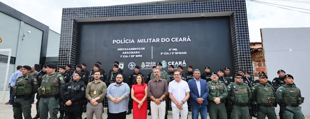 Aracoiaba ganha base do CPRaio e central de videomonitoramento para reforçar segurança da população