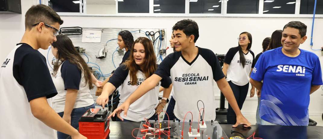 Ceará ganha nova Escola Sesi/Senai para qualificação profissional voltada às demandas da indústria