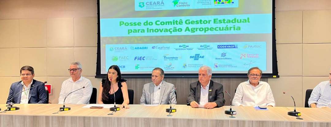 Ceará dá passo histórico com a posse do primeiro Comitê Gestor Estadual para Inovação Agropecuária