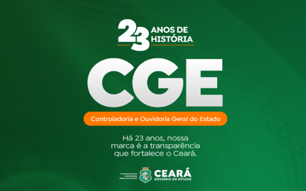 CGE Ceará celebra 23 anos fortalecendo a gestão pública e ampliando a confiança do cidadão no Estado