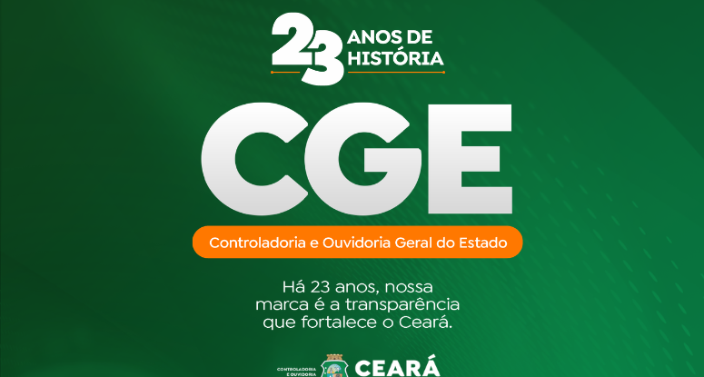 CGE Ceará celebra 23 anos fortalecendo a gestão pública e ampliando a confiança do cidadão no Estado