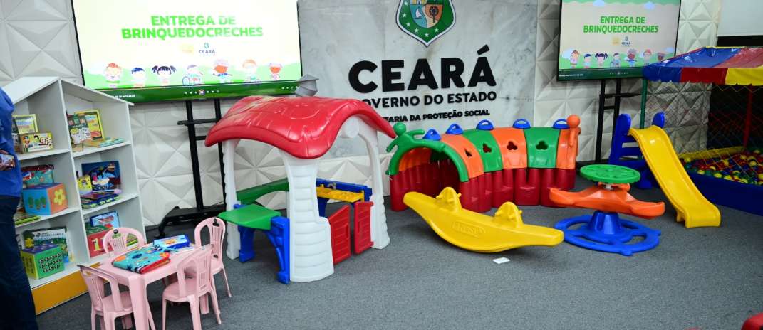 Direito de brincar: Governo do Ceará entrega 32 novas brinquedocreches e amplia para 285 o número de equipamentos no Estado