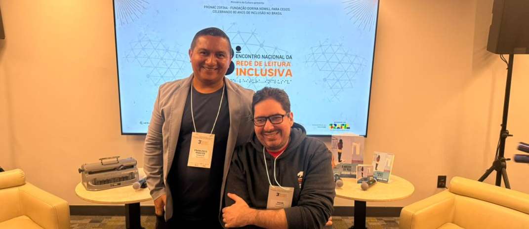 Biblioteca Pública Estadual do Ceará participa de debate nacional sobre leitura inclusiva, em São Paulo