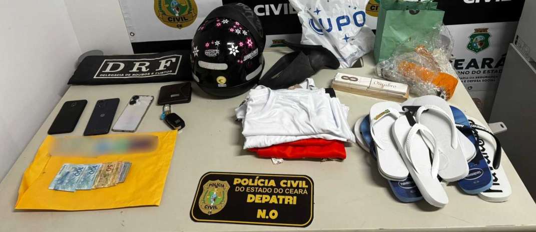 Em ação integrada, PCCE e PMCE prendem dupla suspeita de furtar moto no bairro Itaperi