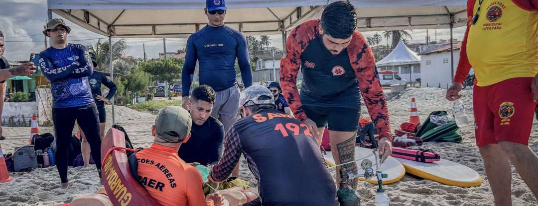 Samu 192 Ceará capacita profissionais para o atendimento a vítimas de afogamento