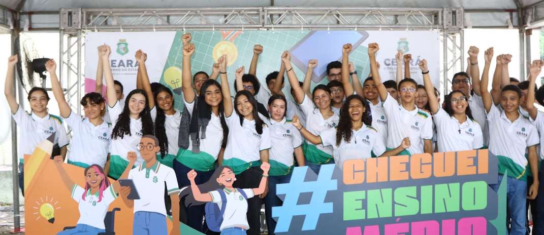Cheguei, Ensino Médio: Governo do Ceará recepciona novos estudantes da rede estadual em Juazeiro do Norte