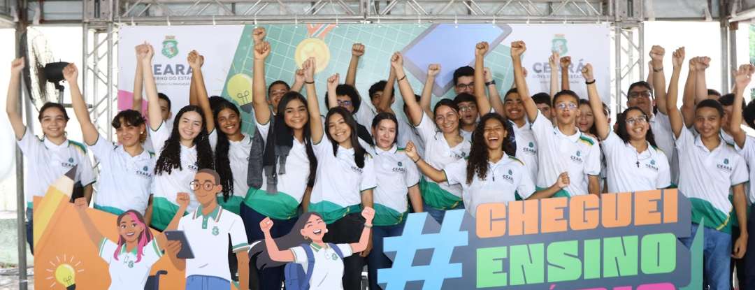 Cheguei, Ensino Médio: Governo do Ceará recepciona novos estudantes da rede estadual em Juazeiro do Norte