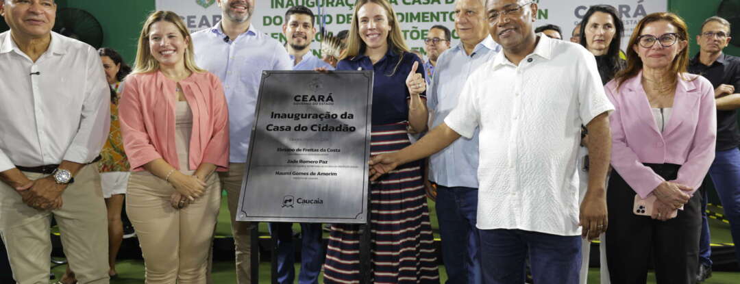 Governo do Ceará inaugura Casa do Cidadão, posto do Detran-CE e entrega cartões da CNH Popular em Caucaia