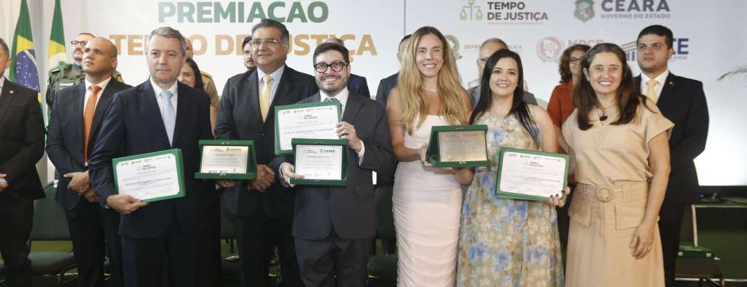 Governo do Ceará premia órgãos de segurança e justiça por desempenho no programa Tempo de Justiça