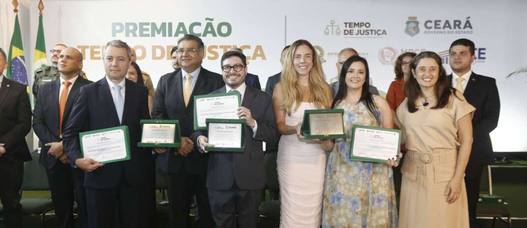 Governo do Ceará premia órgãos de segurança e justiça por desempenho no programa Tempo de Justiça