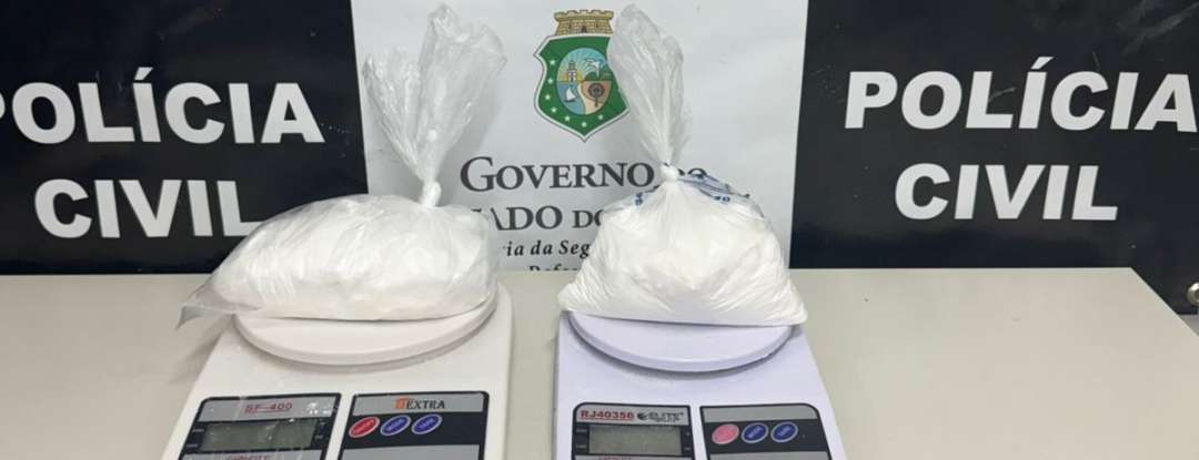 Mulher é presa em flagrante por tráfico de drogas durante ação da PCCE em Juazeiro do Norte