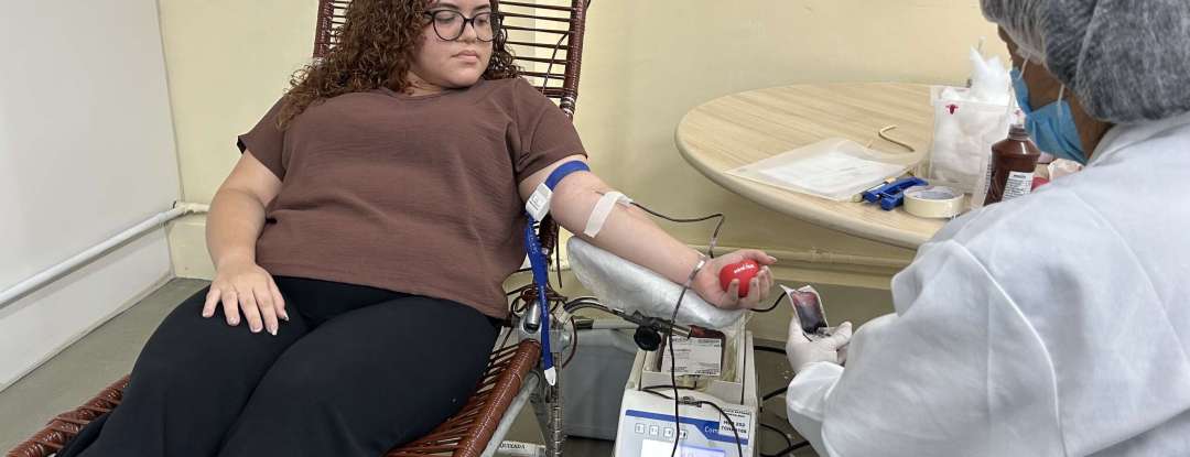 Ação no Hospital Estadual Leonardo Da Vinci resulta na coleta de mais de cem bolsas de sangue em parceria com o Hemoce