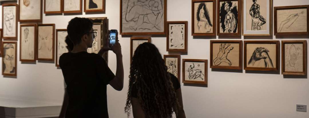 Última semana para visitar a exposição “Amar se aprende amando” de Antonio Bandeira na Pinacoteca do Ceará