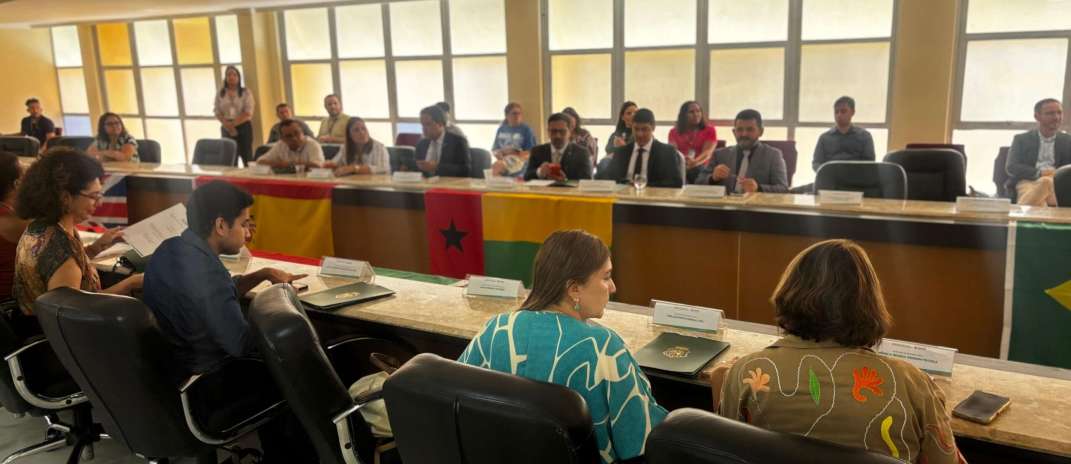 Membros do Comitê Estadual Interinstitucional de Atenção aos Migrantes, Refugiados e Enfrentamento ao Tráfico de Pessoas foram empossados nesta quinta-feira (5)
