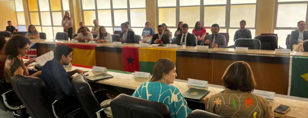 Membros do Comitê Estadual Interinstitucional de Atenção aos Migrantes, Refugiados e Enfrentamento ao Tráfico de Pessoas foram empossados nesta quinta-feira (5)