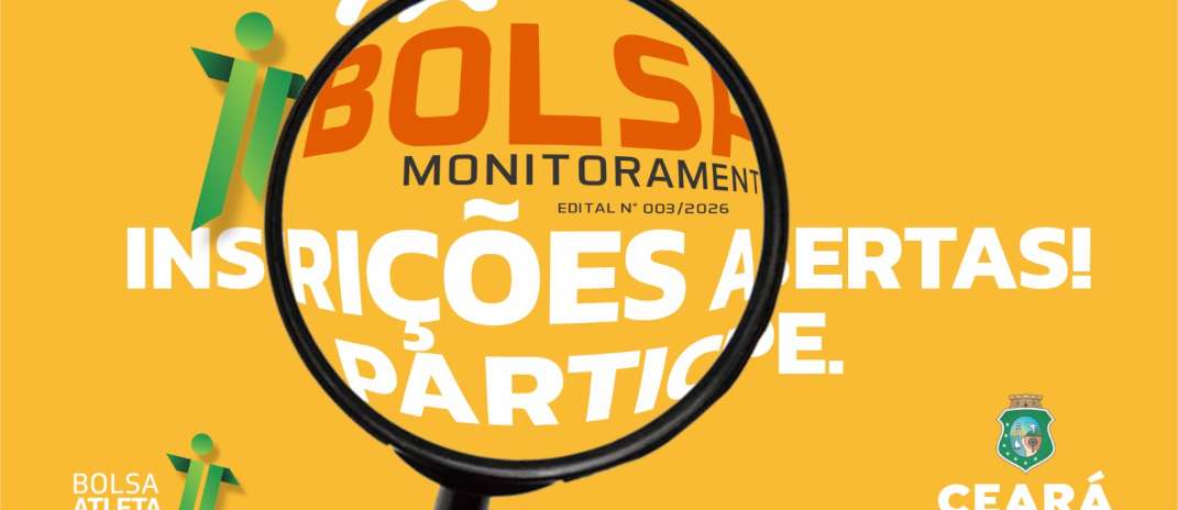 Abertas as inscrições para o Projeto Bolsa Monitoramento