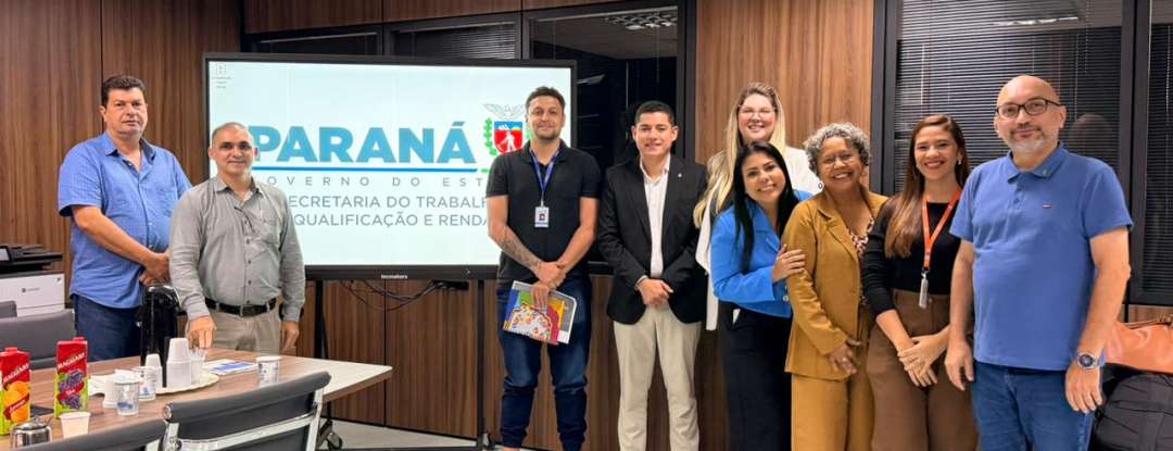 Ceará realiza visita técnica ao SINE no Paraná