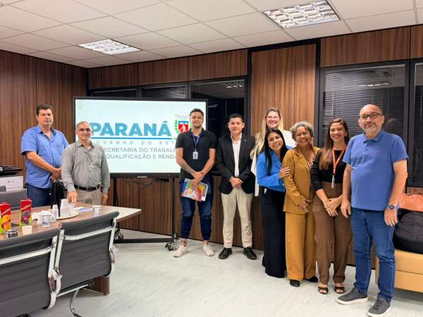 Ceará realiza visita técnica ao SINE no Paraná