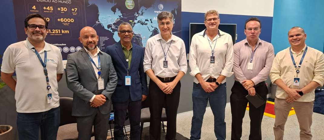 Angola Cables recebe diretoria da Etice e anuncia interesse em ampliar parceria entre as duas empresas