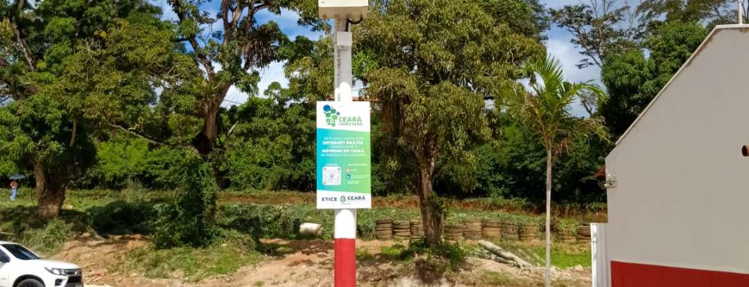 Etice inaugura ponto de Wi-Fi gratuito no município de Mulungu