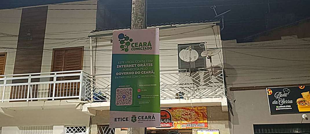 Etice inaugura ponto de Wi-Fi gratuito no município de Tururu