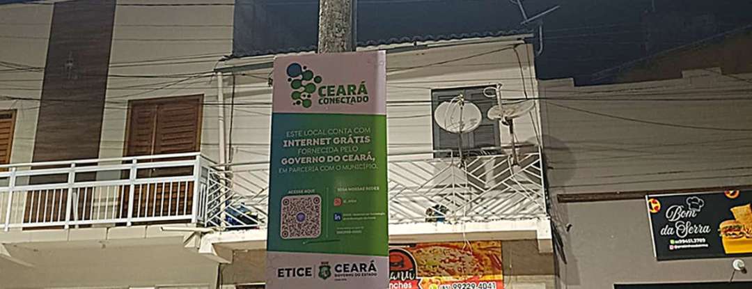 Etice inaugura ponto de Wi-Fi gratuito no município de Tururu
