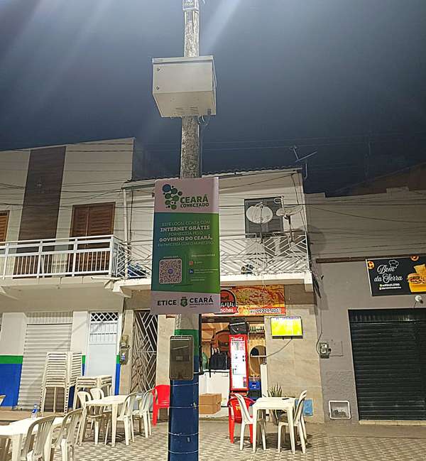 Etice inaugura ponto de Wi-Fi gratuito no município de Tururu