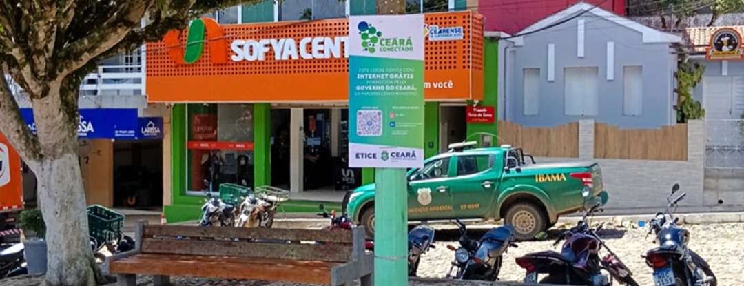 Etice inaugura ponto de Wi-Fi gratuito no município de Aratuba