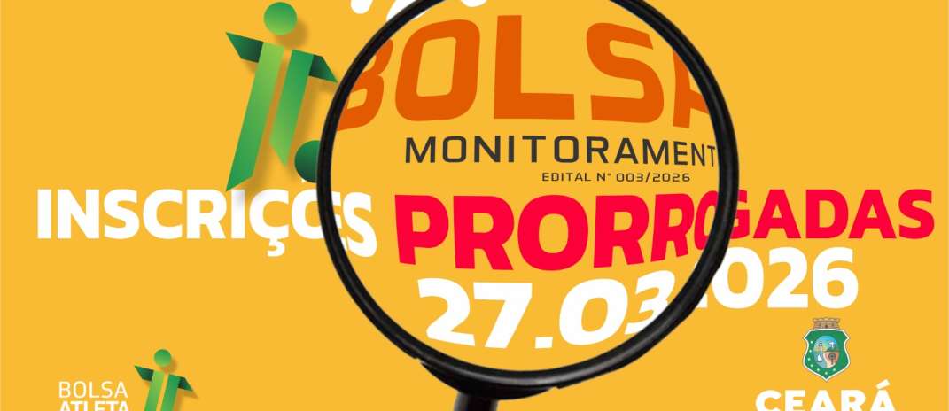 Sesporte prorroga as inscrições para o Projeto Bolsa Monitoramento