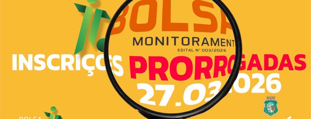 Sesporte prorroga as inscrições para o Projeto Bolsa Monitoramento