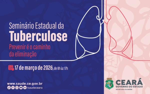 Inscrições abertas para Seminário Estadual da Tuberculose; saiba como participar